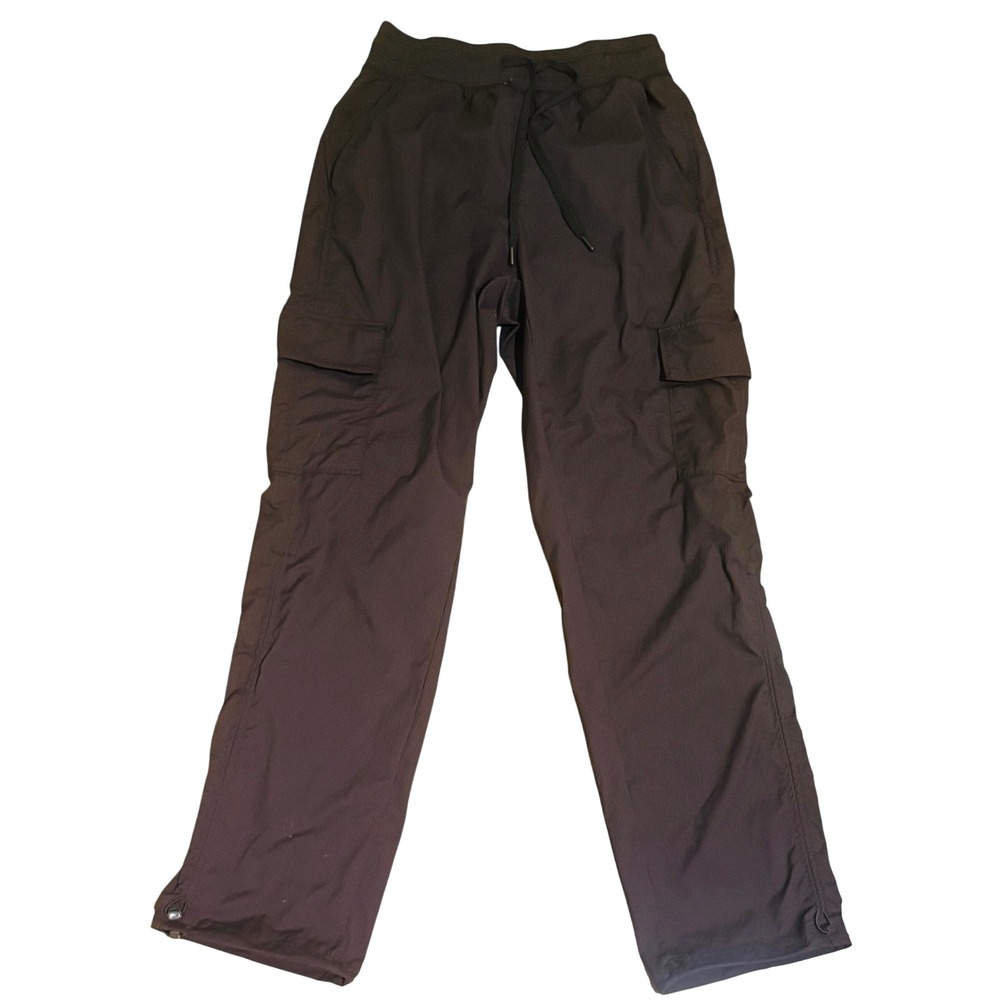 Avia Cargo Pants Activewear Utility Adjustable Hem Gray Women XS 0-2